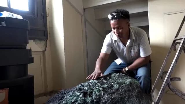 Madagaskar: Riesiger 300 kg Edelstein im Präsidentenpalast entdeckt