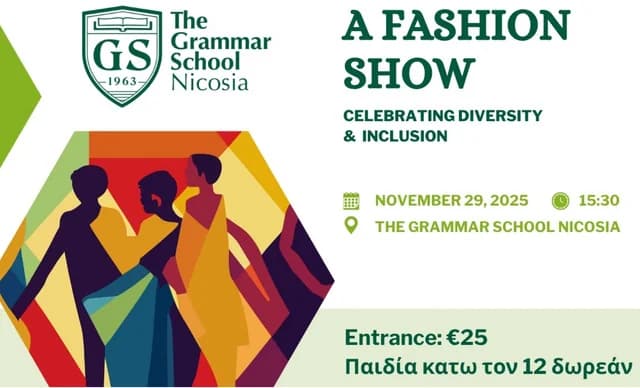 Φιλανθρωπικό Fashion Show στο Grammar School Nicosia