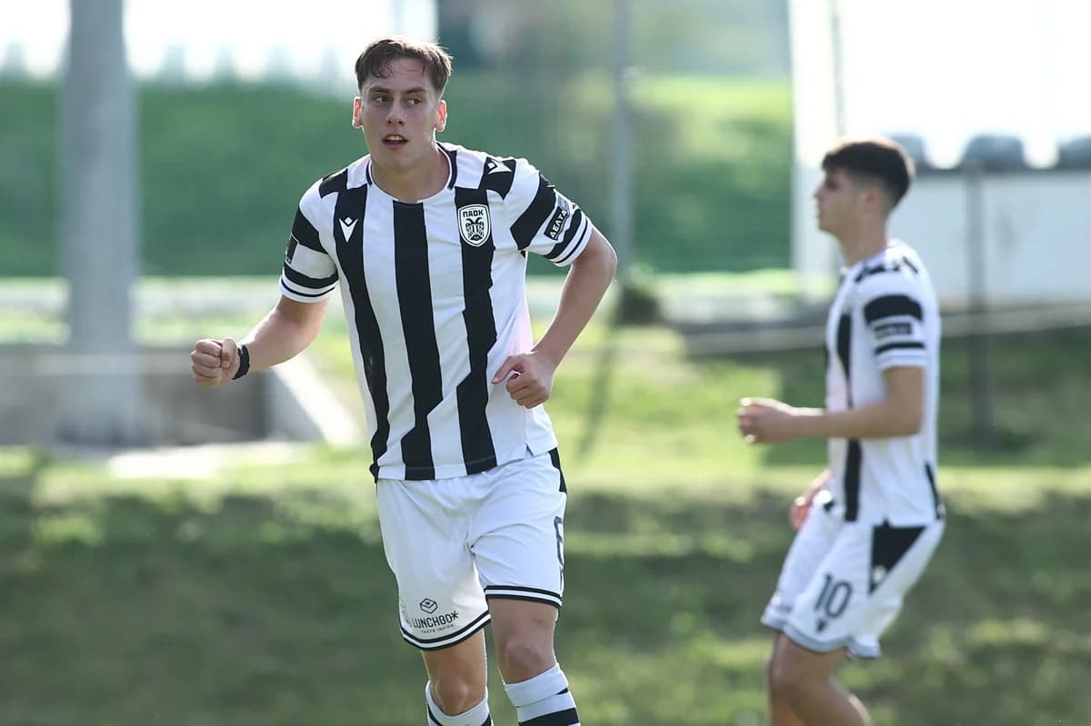 PAOK U19 verliert gegen Legia, hofft auf Wende in Toumba
