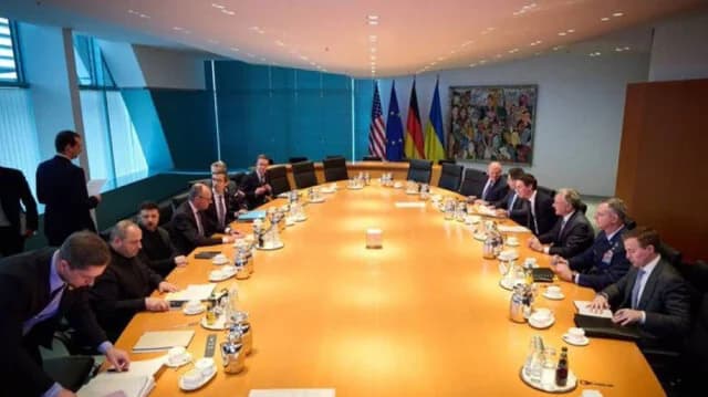 Progreso en las conversaciones de alto el fuego en Berlín, Zelenski retrocede en la OTAN