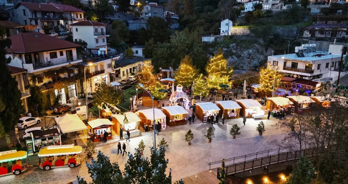 Weihnachtsdörfer: Wachstum und Herausforderungen für die Bergregionen Zyperns