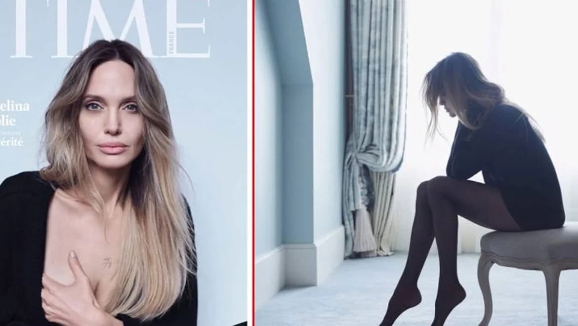 Angelina Jolie: Zeigt Narbe nach Mastektomie auf TIME-Cover