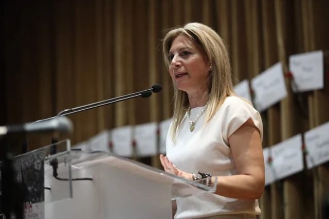 Μαρία Καρυστιανού: Διάψευση για δήθεν ιδρυτική διακήρυξη νέου φορέα