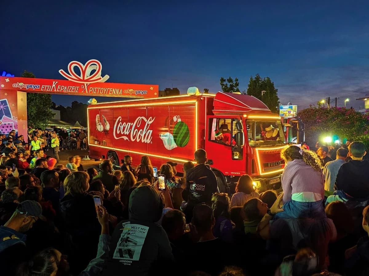 Coca-Cola HBC Zypern & ALPHAMEGA: Weihnachtliche Wohltätigkeitsveranstaltung