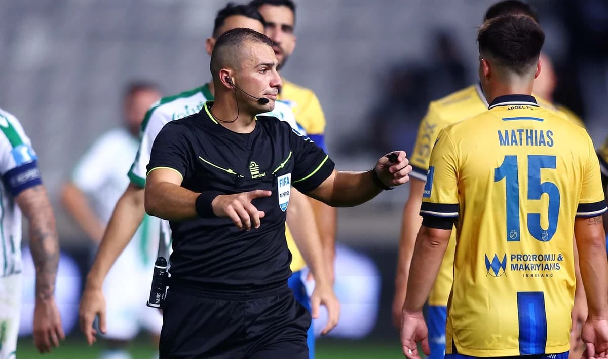 Jornada 15 de la Liga de Chipre: Árbitros Designados – Fellas y Solomou en los Derbis