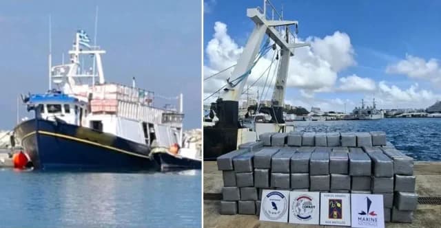 Φωτογραφίες από την κατασχεμένη κοκαΐνη του «Έλληνα Εσκομπάρ»