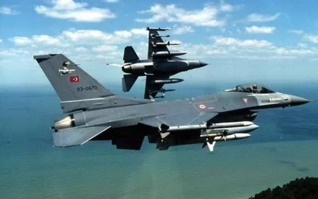 Air Combat Between Greece and Turkey Over the Aegean Sea