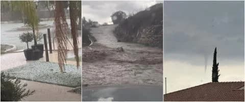 Stromausfälle in Paphos, Wasserhose in Limassol – Rückruf des Personals der Feuerwehr