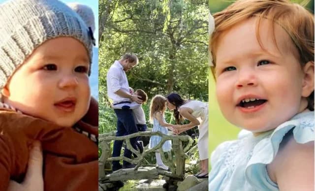 Prince Harry and Meghan Markle: Christmas Card Featuring Archie and Lilibet