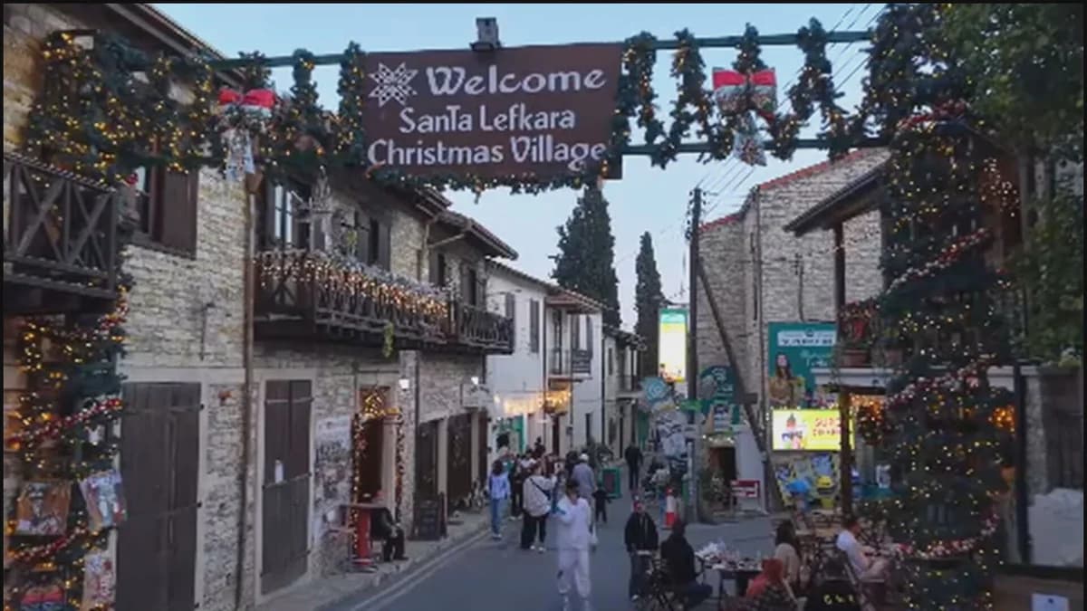 Zypern in Weihnachtsstimmung: Festliches Lefkara zieht Besucher an