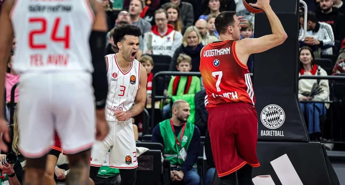 Hapoel Tel Aviv dominiert Bayern München und kehrt zum Sieg zurück