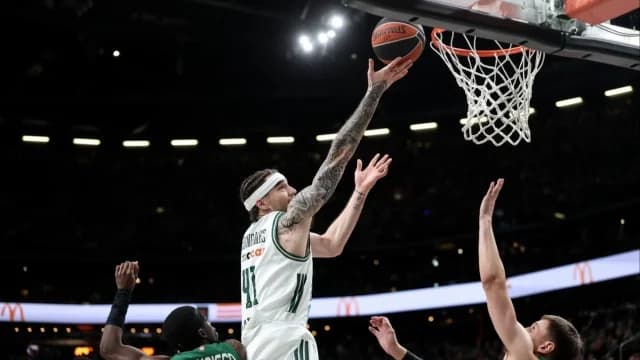 Euroleague: Νίκη του Παναθηναϊκού στο Κάουνας, η Χάποελ στην κορυφή