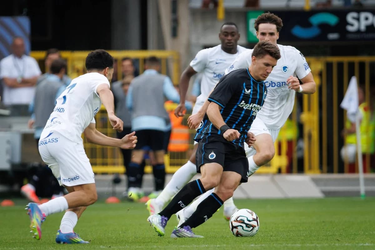 Club Brugge - Genk 5-3: Tzolis shines with 3 assists