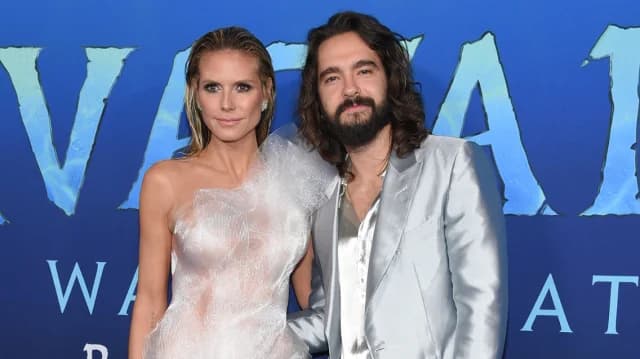 Heidi Klum mit Tom Kaulitz oben ohne in der Karibik gesichtet