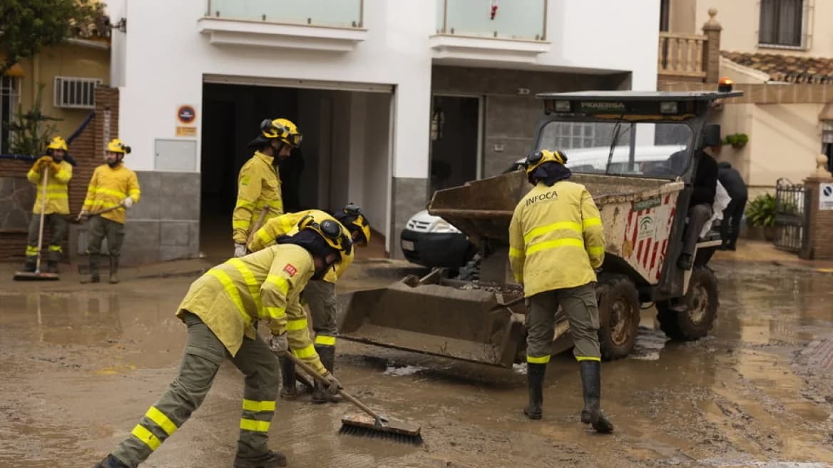 Ισπανία: Αγνοούνται τρεις λόγω καταρρακτωδών βροχών