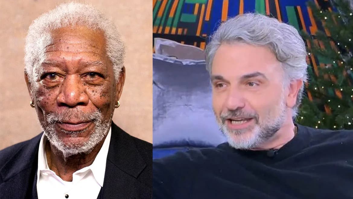 Fanis Mouratidis: Divertido momento con Morgan Freeman y su hijo