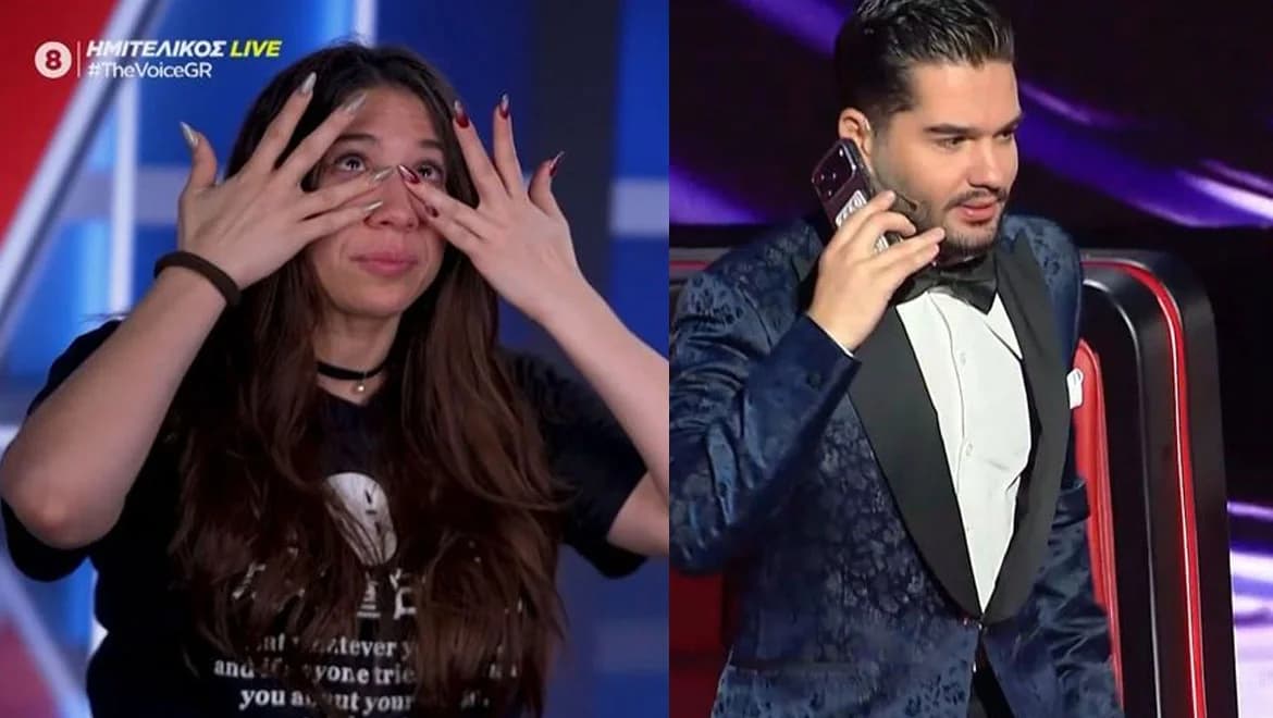 Συγκίνηση στον ημιτελικό του The Voice: «Η μαμά μου δεν ακούει πολύ καλά»