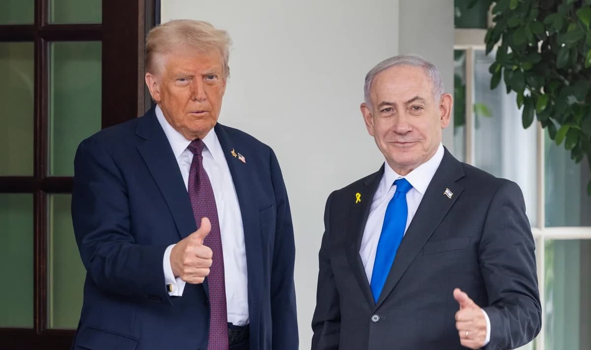 Netanjahu und Trump diskutieren Waffenstillstand in Gaza