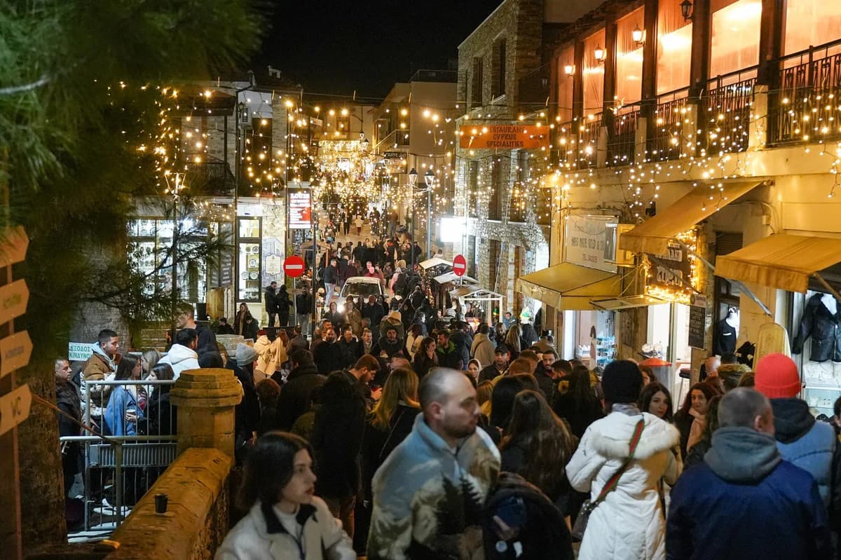 Verkehrschaos in Lefkara wegen Weihnachtsdorf