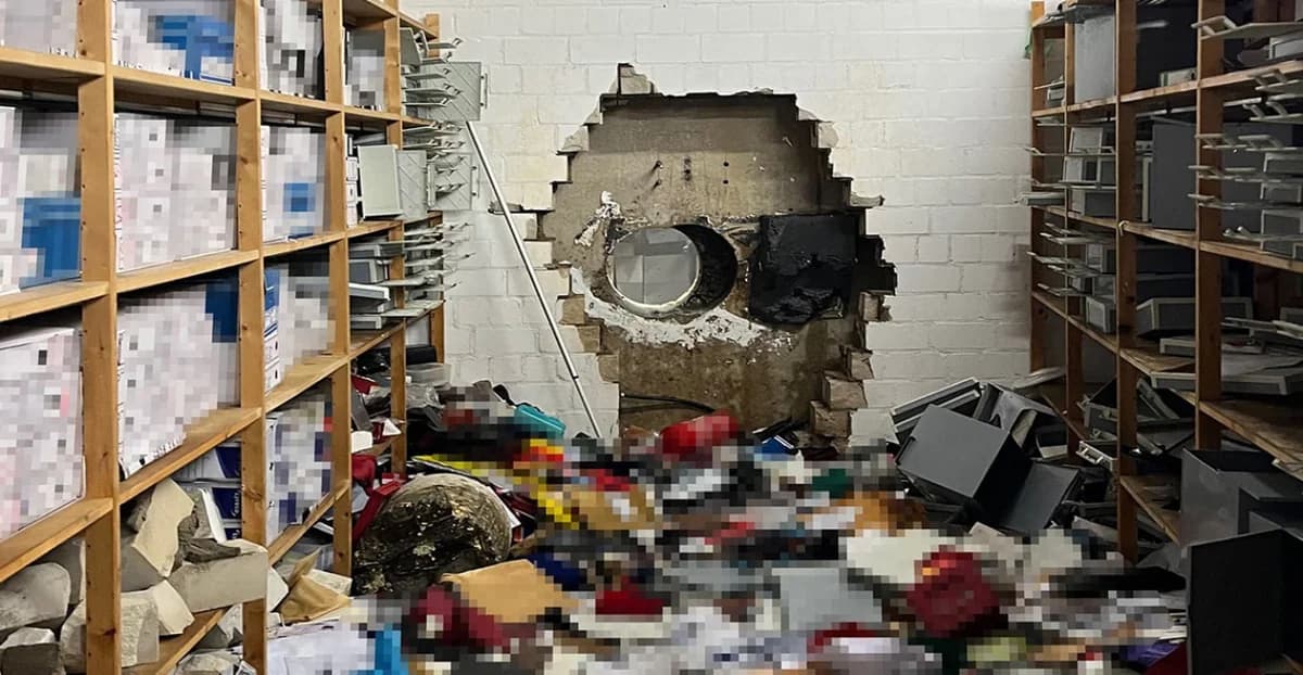Bankraub in Deutschland: Tresore geleert, 30 Millionen Euro erbeutet