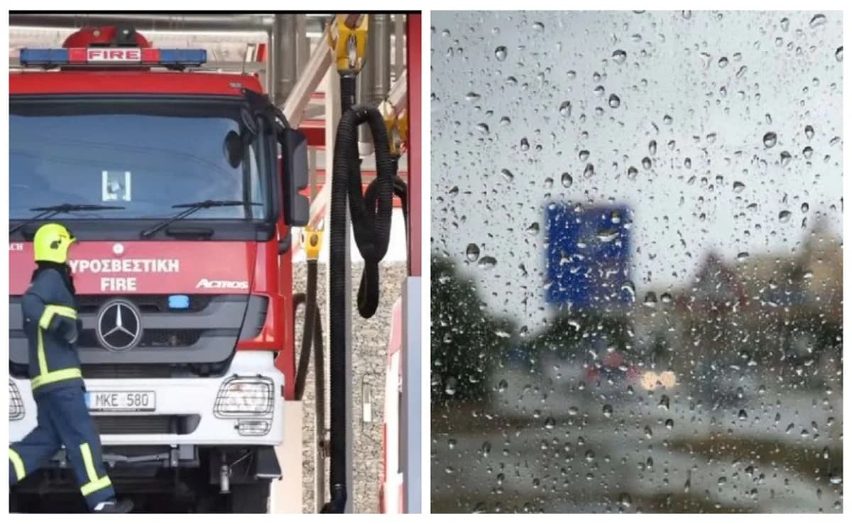 Paphos: Umgestürzte Bäume und Probleme aufgrund von schlechtem Wetter