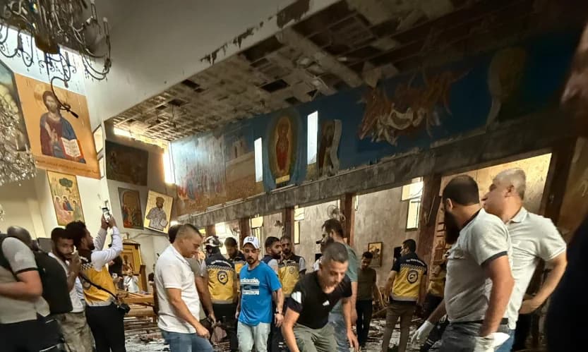 Anschlag auf griechisch-orthodoxe Kirche in Damaskus: Tote und Verletzte