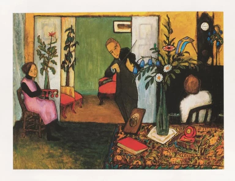 Pintura de Gabriele Münter Desaparecida Desde 1977 – ¿La Tiene Usted?