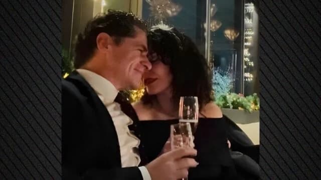 דימיטריס לאלוס ומריליטה למברופולו חוגגים יחד את השנה החדשה