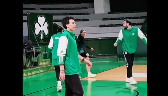 Artemis Spanou: Birthday and First Training with Panathinaikos