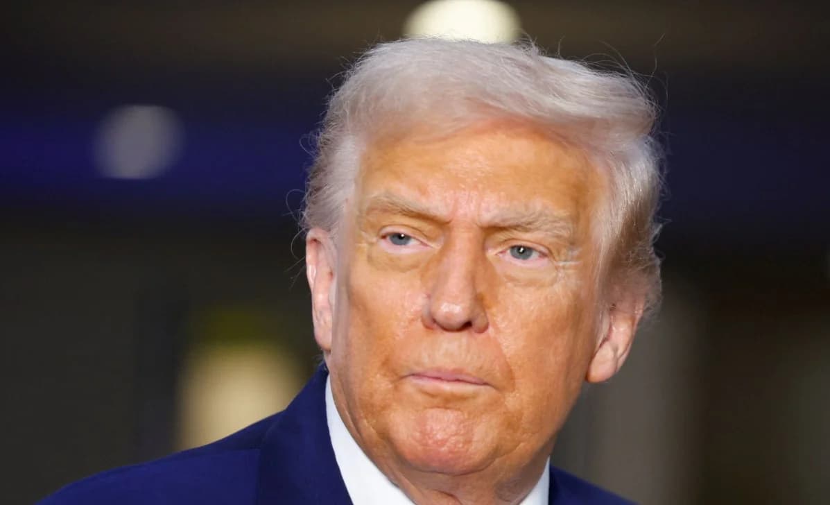Trump Explains Bruises on His Hands