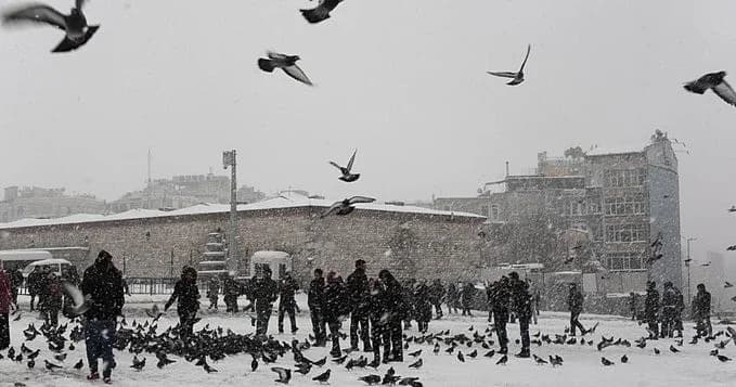 Estambul: Nieve en Año Nuevo, aludes en Van