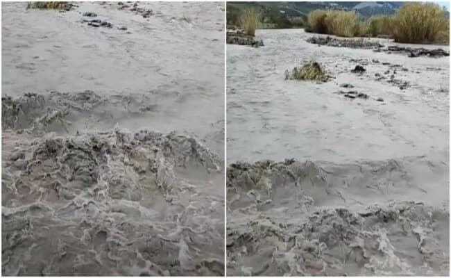 נהר קסרוס החל לזרום לכיוון סכר אספרוקרמוס