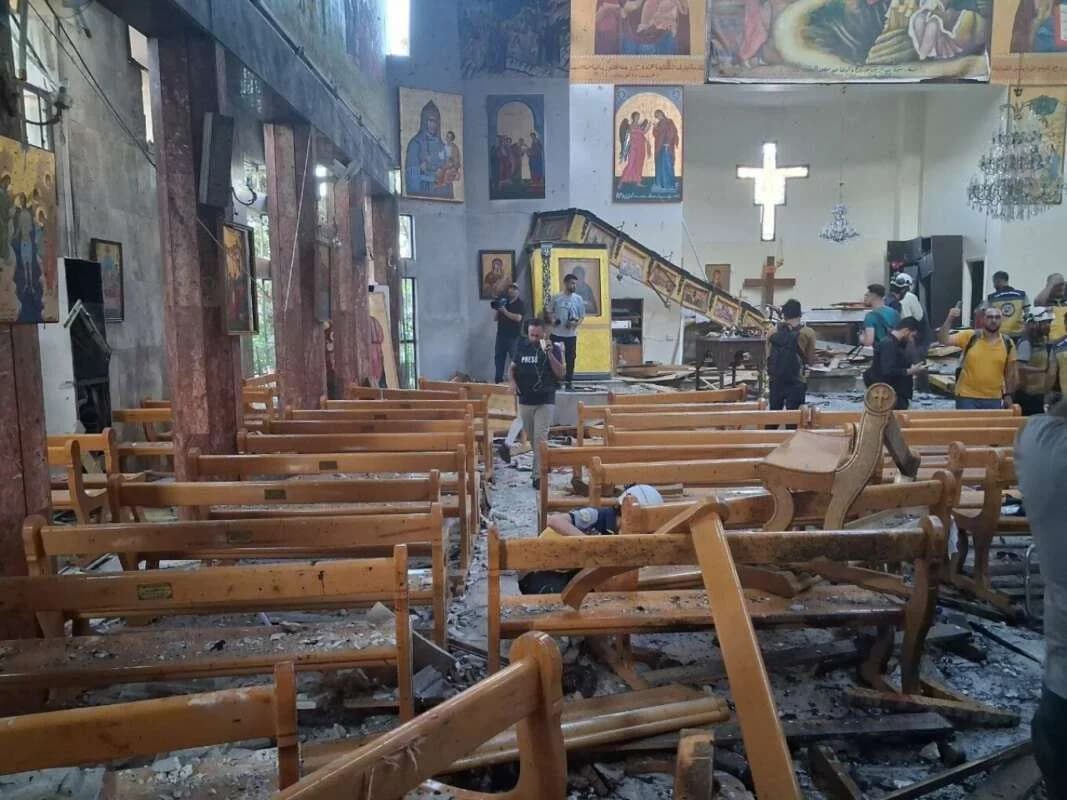 Теракт в церкви в Дамаске: не менее 20 погибших
