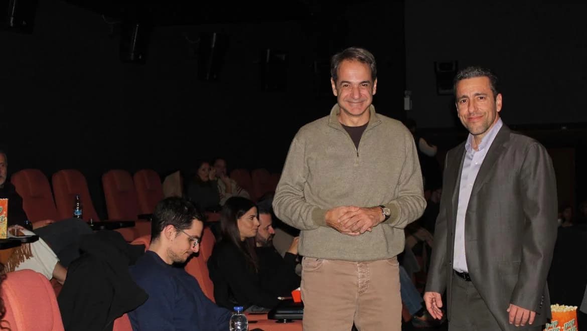 Kyriakos Mitsotakis: En el cine con su hijo para ver la película 'Kapodistrias'