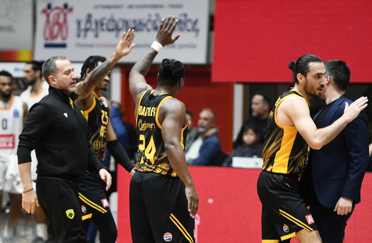 Stoiximan GBL: AEK logra un récord de victorias fuera de casa