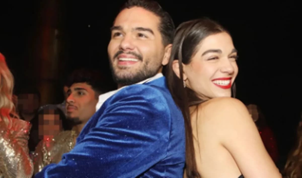 Melina Nikolaidi: Spaß mit Christos Mastoras im Nox