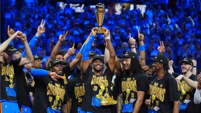 NBA：雷霆队击败步行者队赢得总冠军