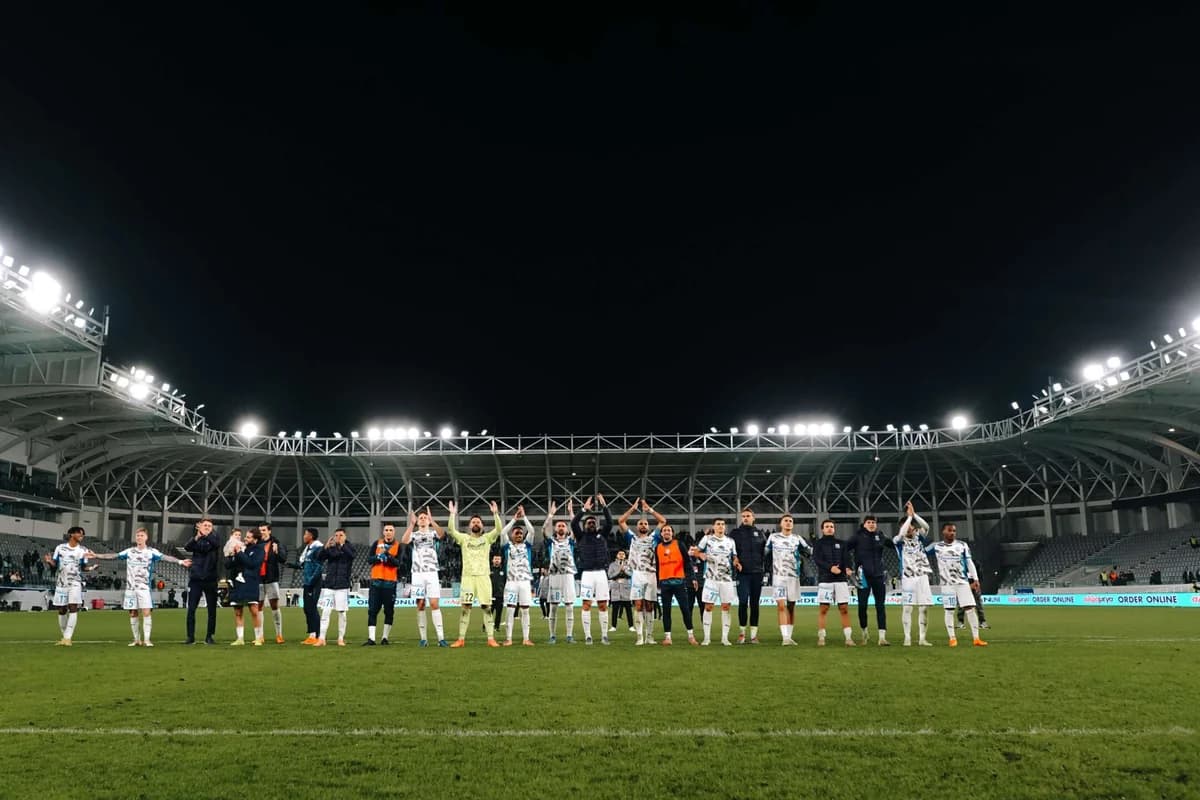 Apollon Celebrates Victory Over Pafos FC (pics)