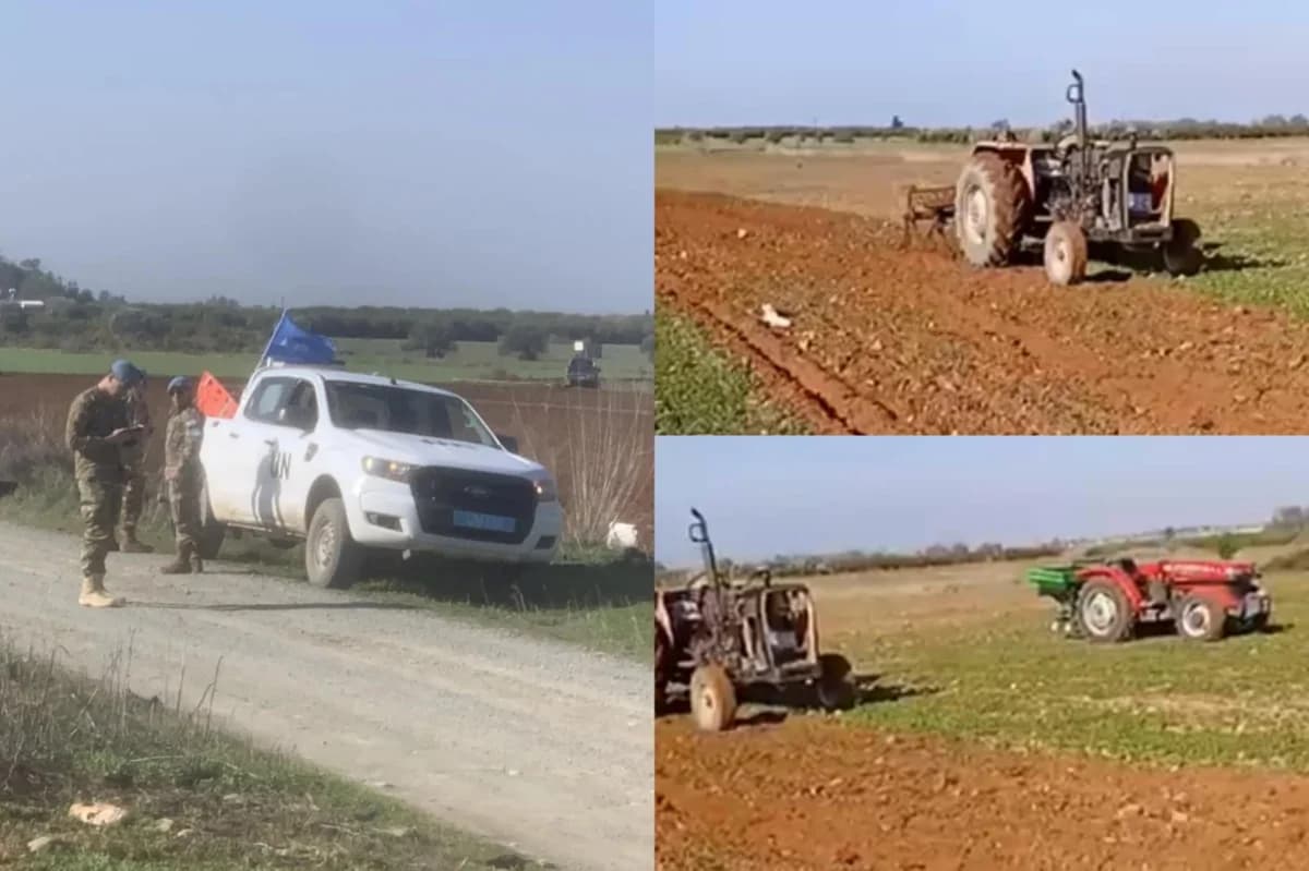 Türkische Provokationen in der Pufferzone: Eindringen und Bebauung griechisch-zyprischen Landes