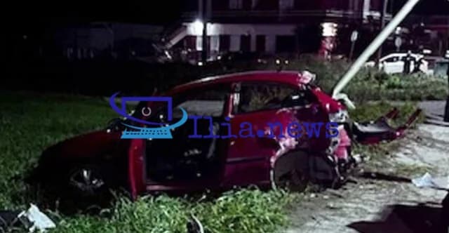 Τροχαίο στην Αμαλιάδα: Ένας 35χρονος νεκρός, τρεις τραυματίες