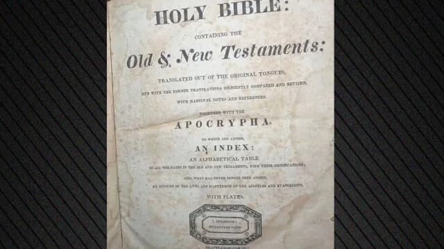 Biblia de 1818: ¿Cronología para el 'Último Día' de la Humanidad?