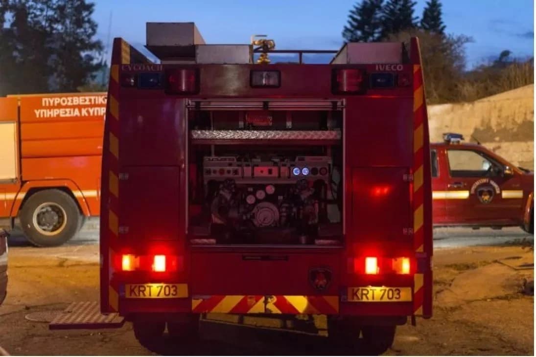 Incendio en residencia de Pafos: Mujer hospitalizada
