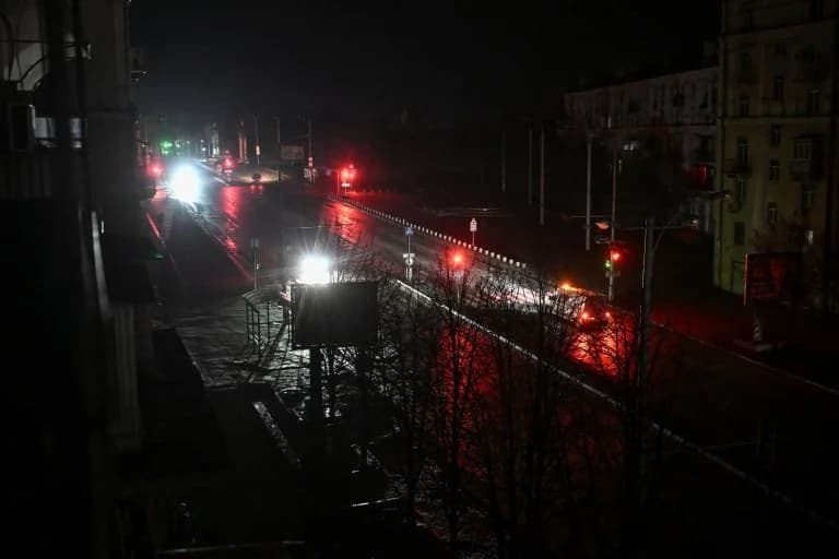 Russian Bombardments: Regions of Ukraine Without Power
