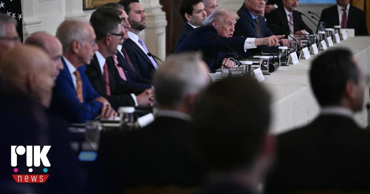 Trump se reúne con gigantes petroleros por reservas de Venezuela