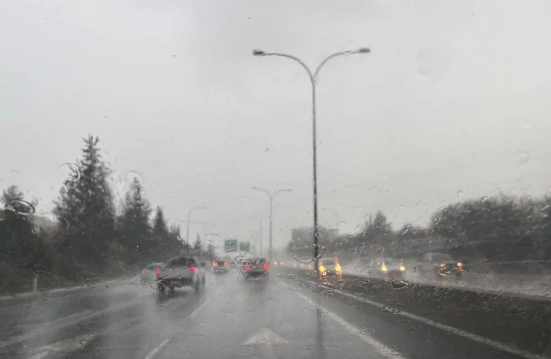 尼科西亚-利马索尔高速公路暴雨和积水