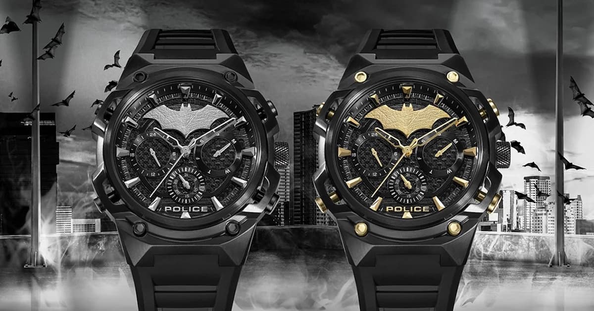 POLICE x BATMAN：限量版收藏家腕表