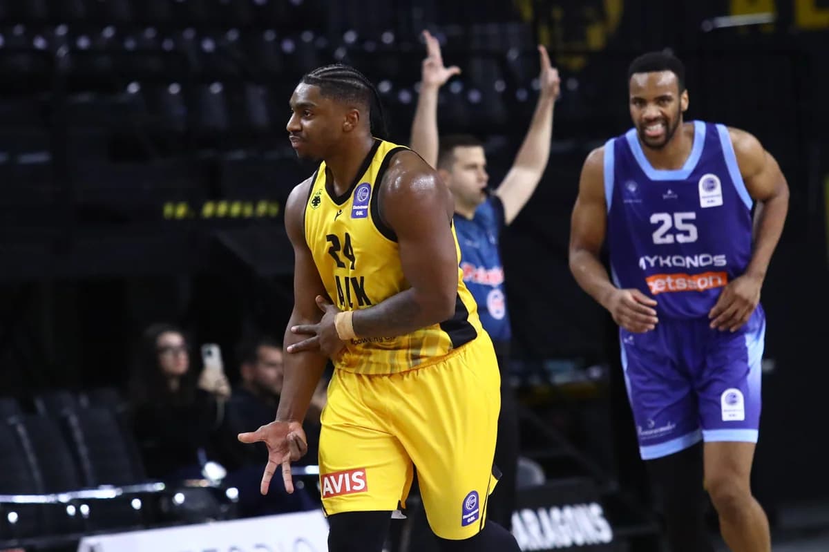 AEK dominiert Mykonos mit einem 90-65-Sieg