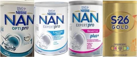 В Республике Кипр отзывают детскую смесь Nestle из-за возможного присутствия цереулида
