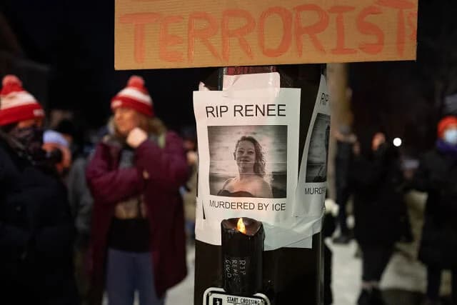 Renee Good's Wife: 'We Had Whistles, They Had Guns'