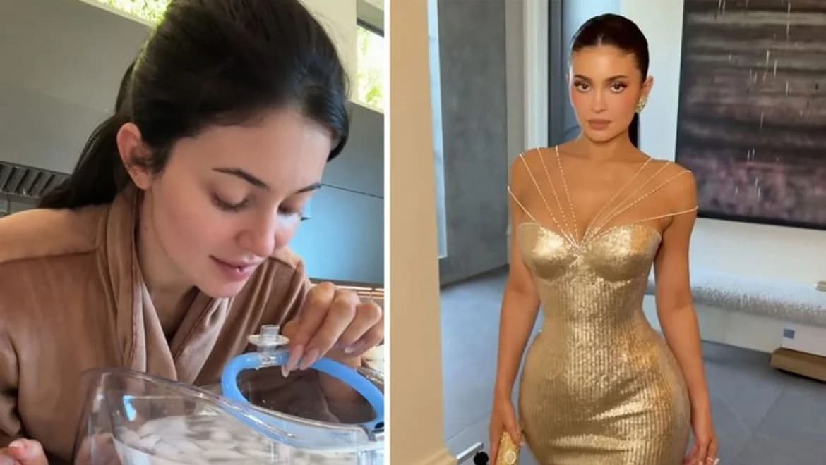 Kylie Jenners 'eisige' Golden Globes-Routine geht viral
